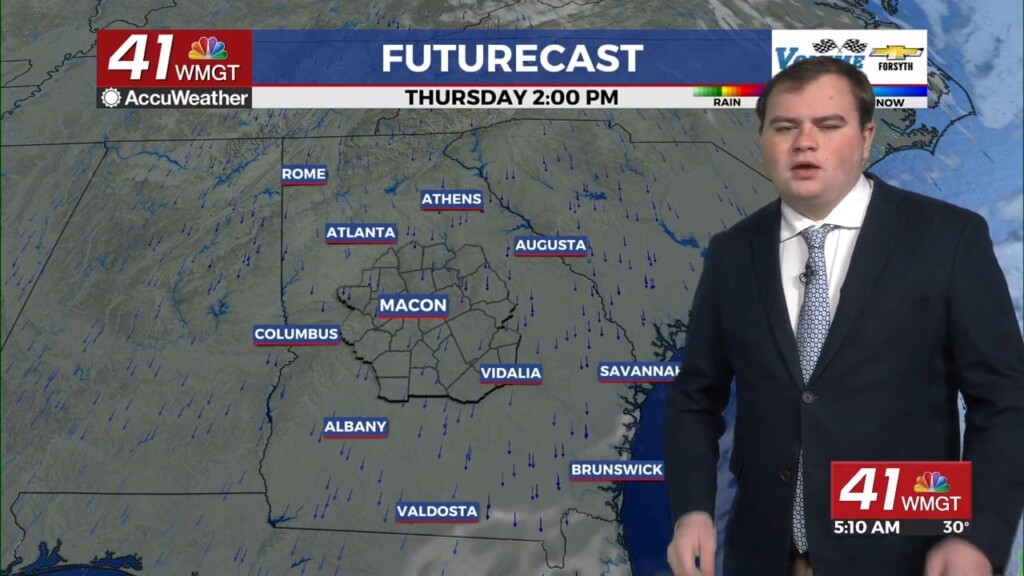 Rainy Wednesday Sunshine Returns Thursday