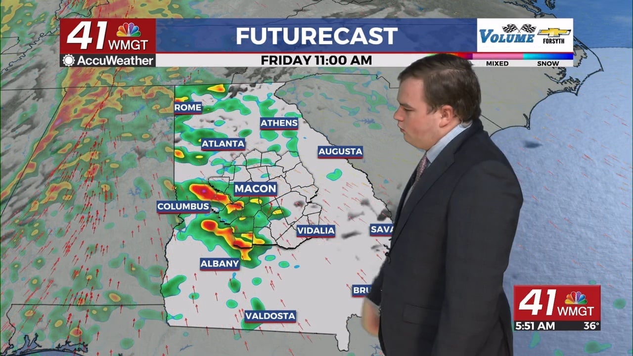 Strong to severe storms Friday - 41NBC News | WMGT-DT