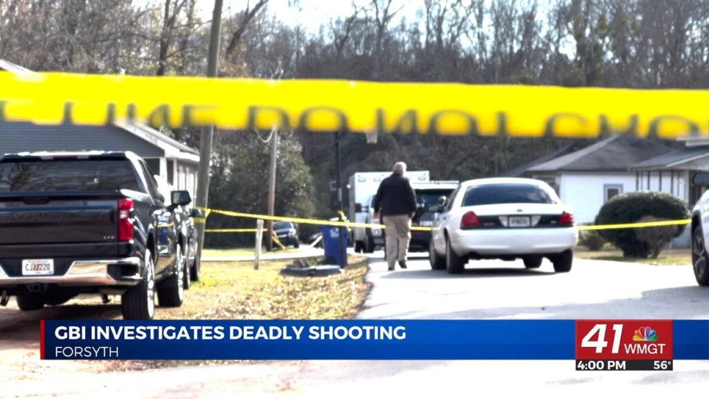 One Person Is Dead After A Shooting In Forsyth