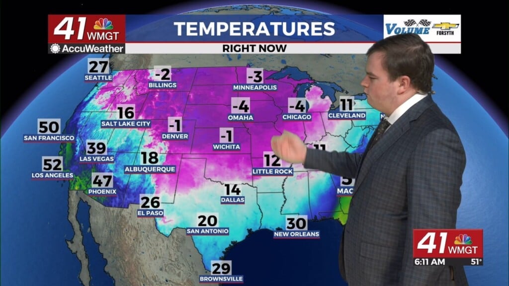 Cold Today And Wednesday