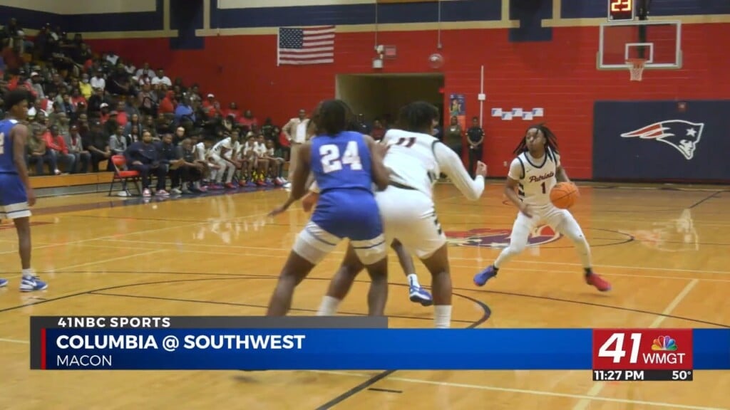 Highlights: Southwest Boys Basketball Hosts Columbia In Ghsa Class 2a Elite 8