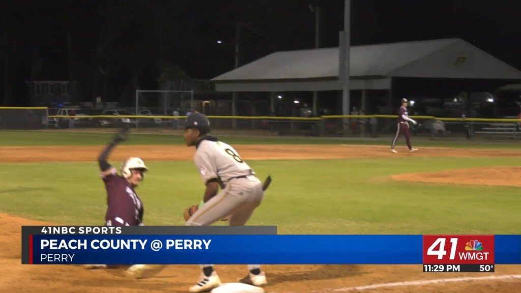 Highlights: Perry Baseball Hosts Peach County