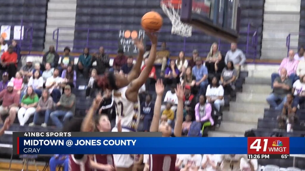 Highlights: Jones County Girls Basketball Hosts Midtown In Ghsa 5a Elite 8