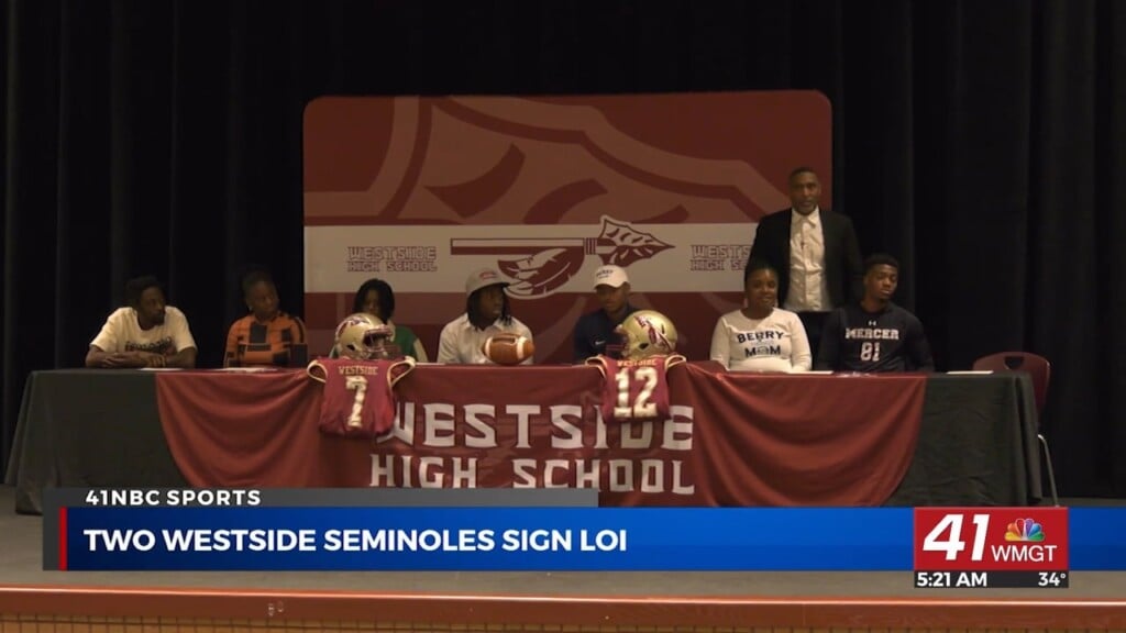 Pair Of Westside Seminoles Sign Letters Of Intent, Including Another Of Coach Risper's Sons