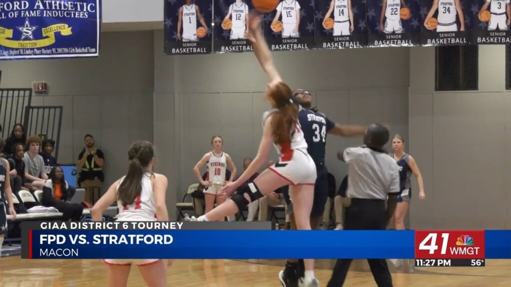 Hightlights: Fpd Vs. Straford Girls Giaa District 6 Tournament