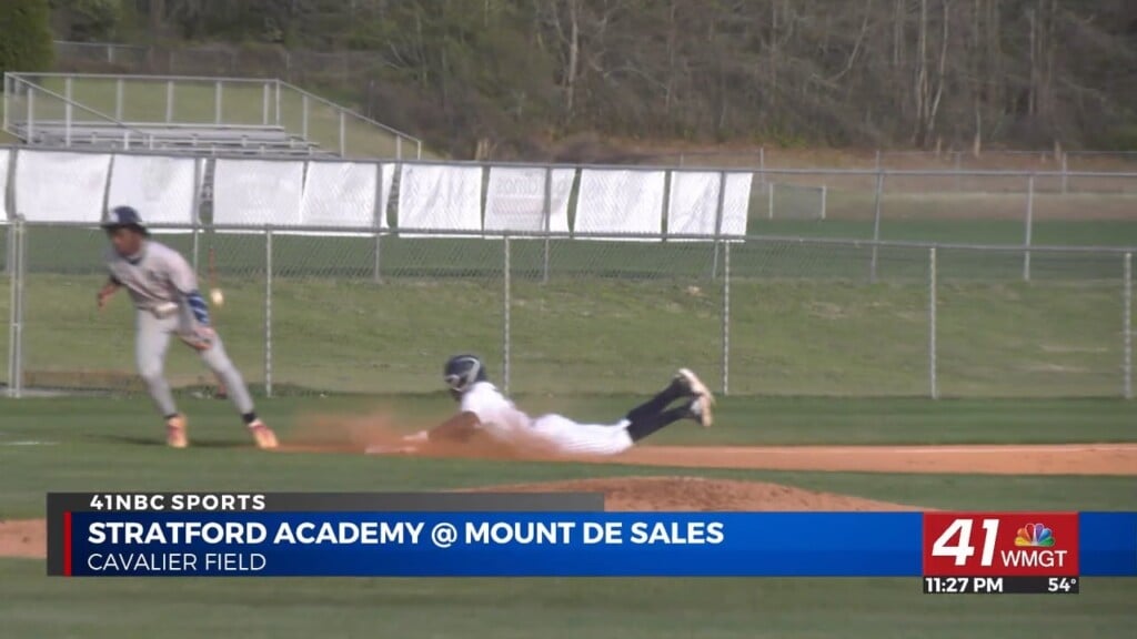 Highlights: Stratford At Mount De Sales Baseball