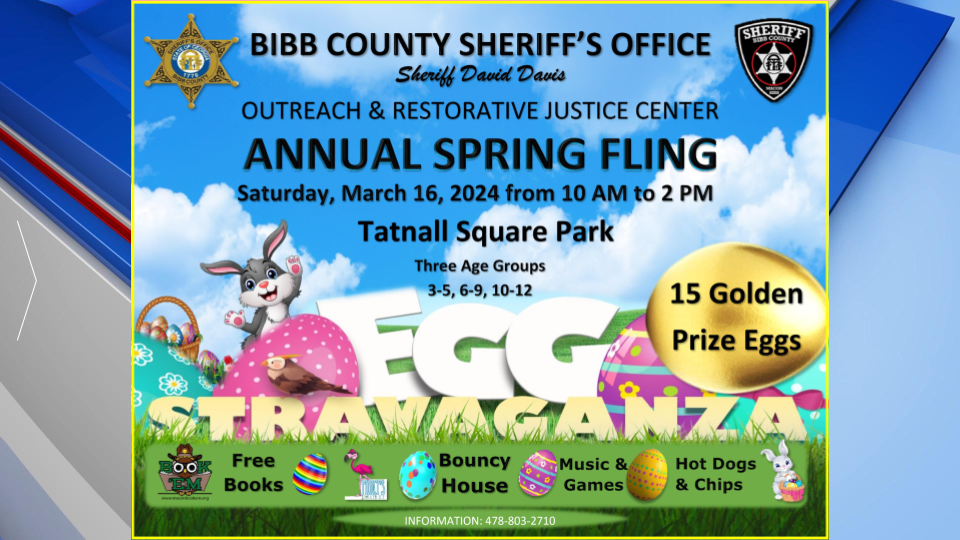 Bibb County Sheriffs Office Spring Fling Flyer