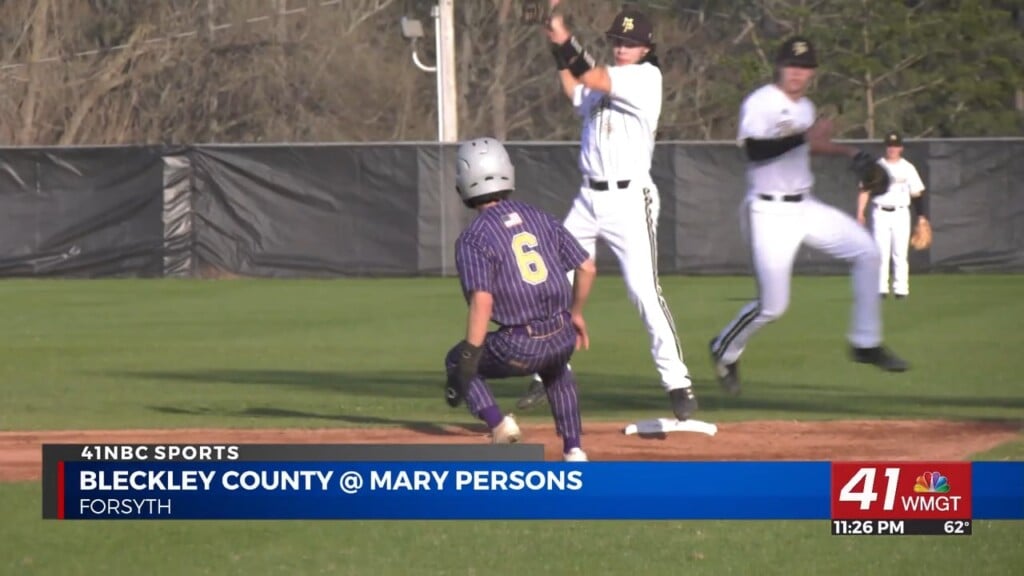 Highlights: Bleckley County At Mary Persons Baseball