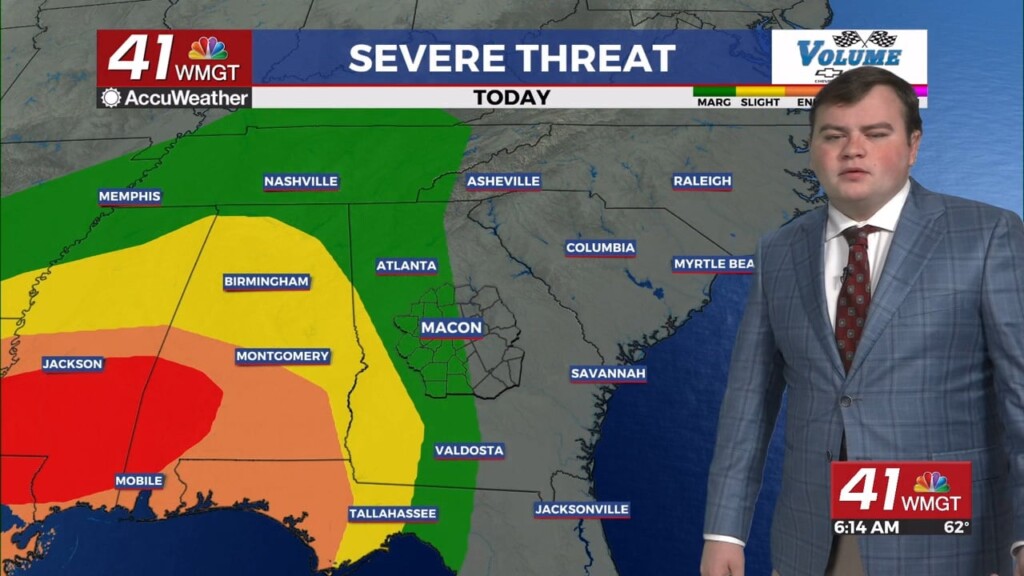 Thunderstorms Expected Overnight, Some Could Be Strong
