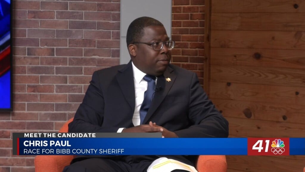 Decision 2024: Meet Chris Paul, Candidate For Bibb County Sheriff