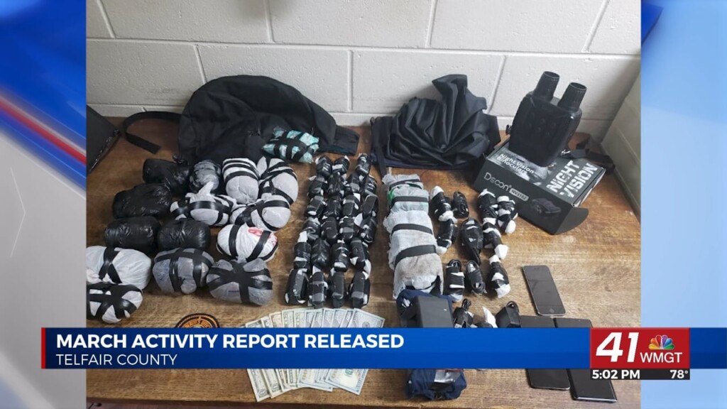 39 Arrests Made In Telfair County In The Month Of March