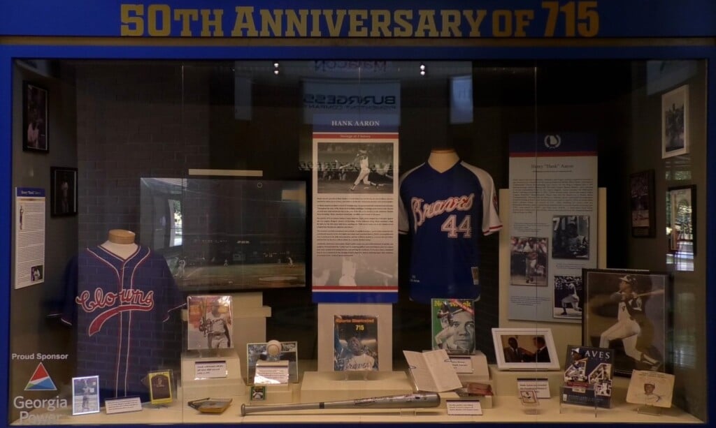Hank Aaron Exhibit Georgia Sports Hall Of Fame May 10 2024