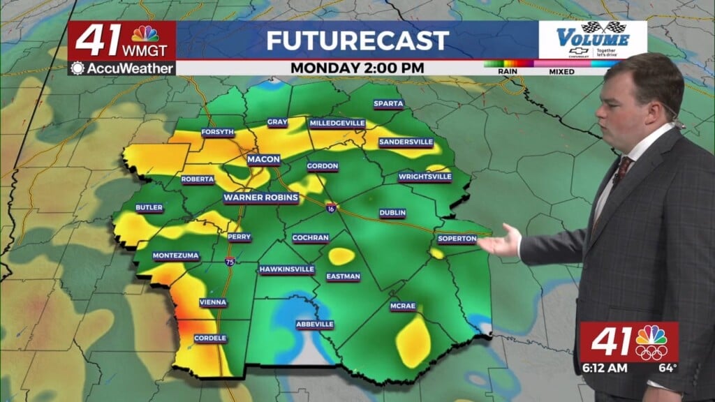 Rain And Thunderstorms In The Forecast Today