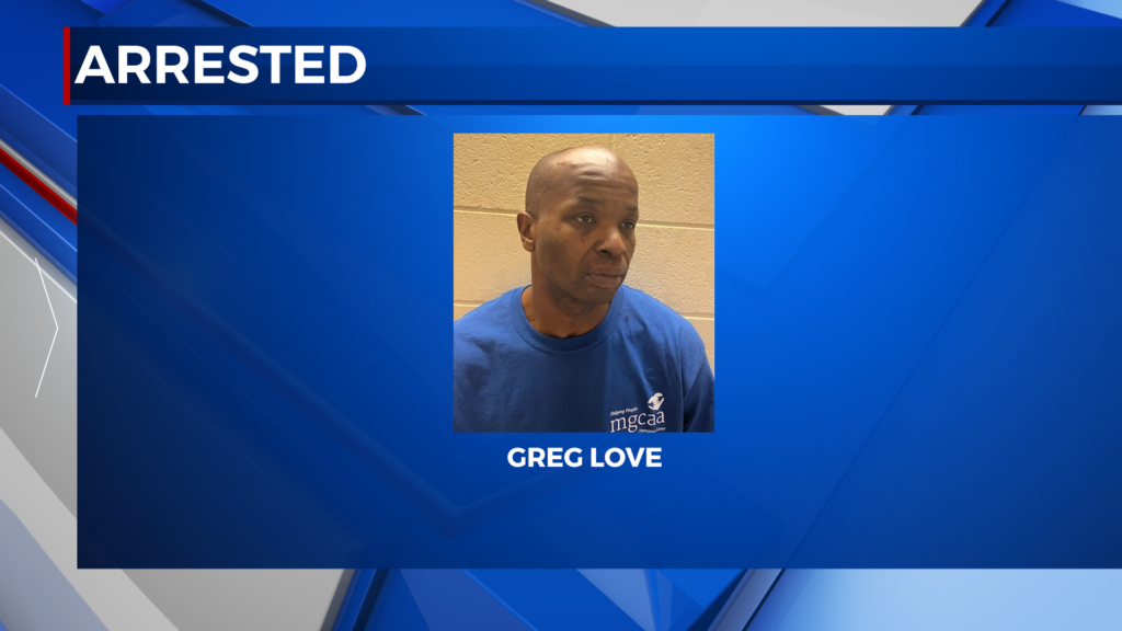 Arrested Greg Love