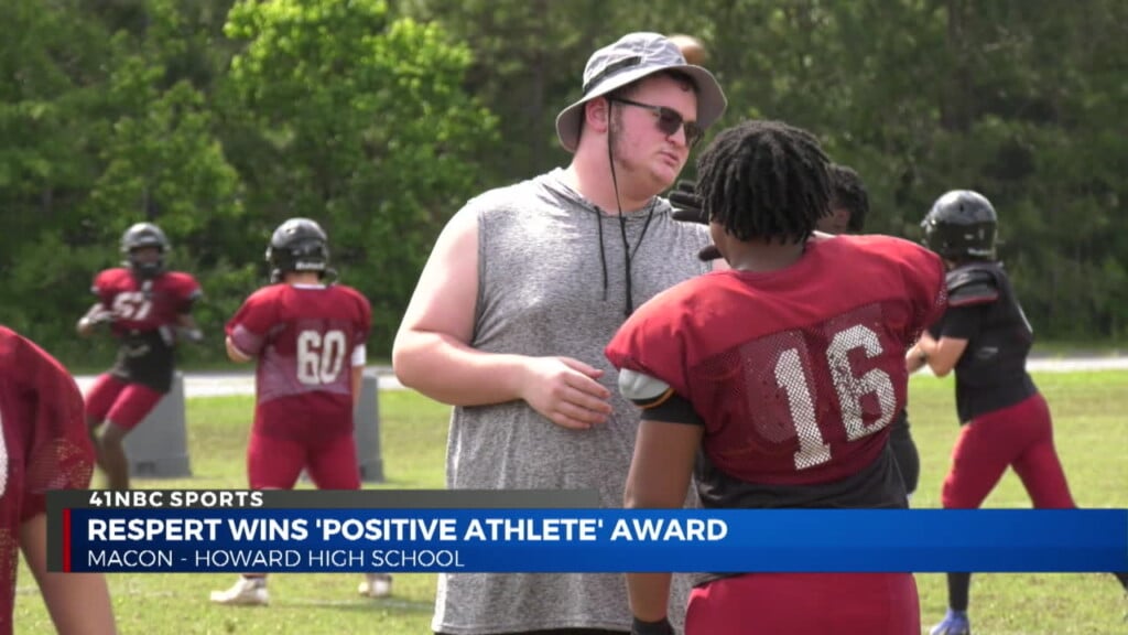 Isaiah Respert Wins 'most Positive Student Athlete' Award In Football