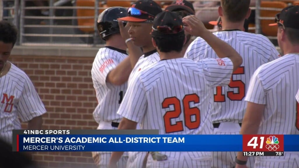 Mercer Baseball Student Athletes Earn Academic All District