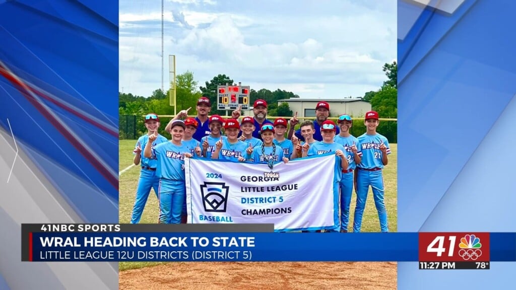 Wral Little League Baseball Wins District 5 Championships