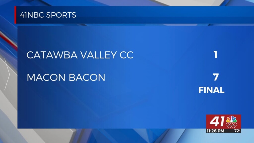 Macon Bacon Win Third Game In A Row Over Catawba Valley Cc