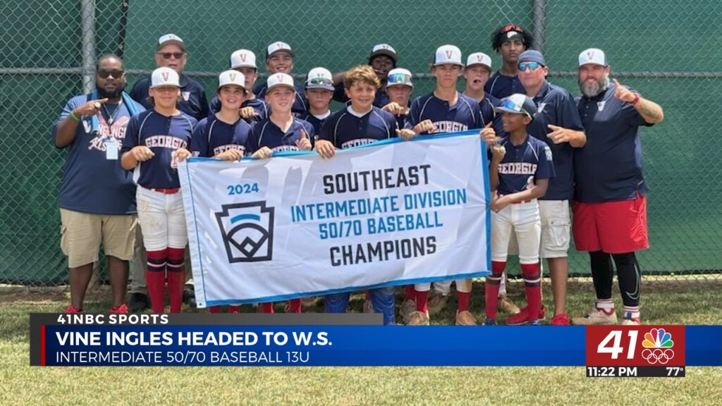 Vine Ingle 50/70 Intermediate Little League Baseball Heading To World Series