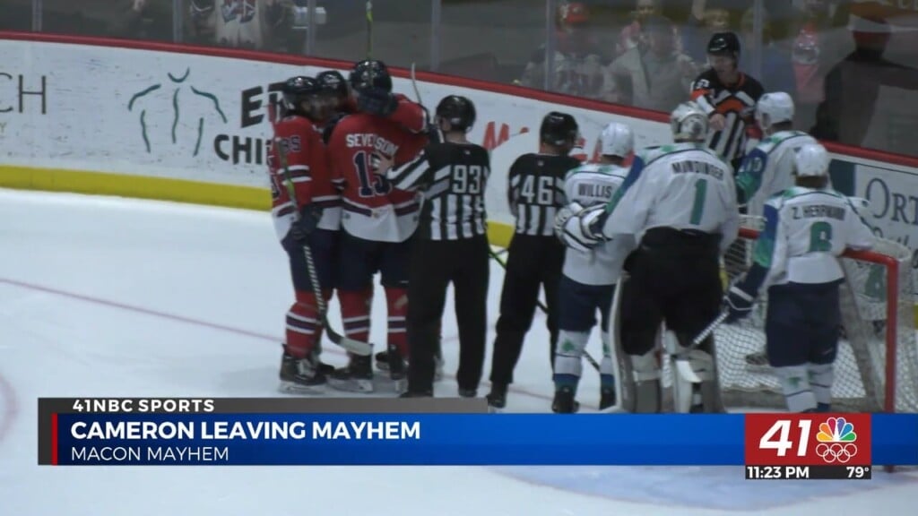 Macon Mayhem's "coach Cam" Leaving