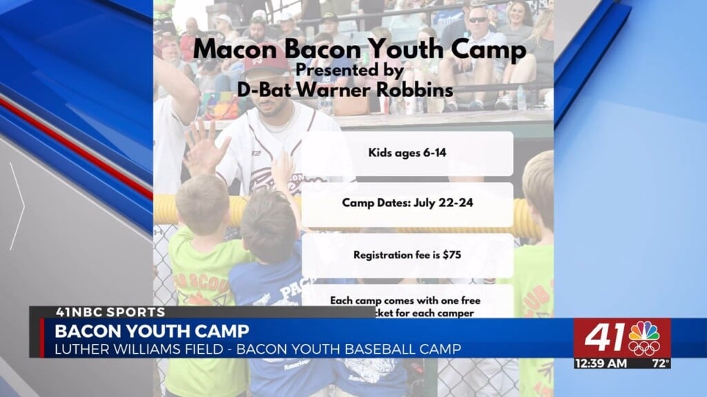 Macon Bacon Hosting Youth Camp July 22 24