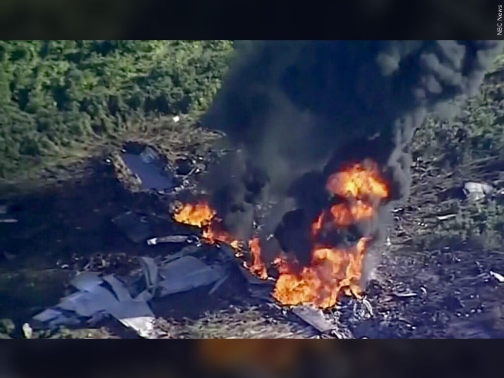 PHOTO: Military Lockheed KC-130 Hercules plane crashes in Mississippi, Photo Date: 7/10/17