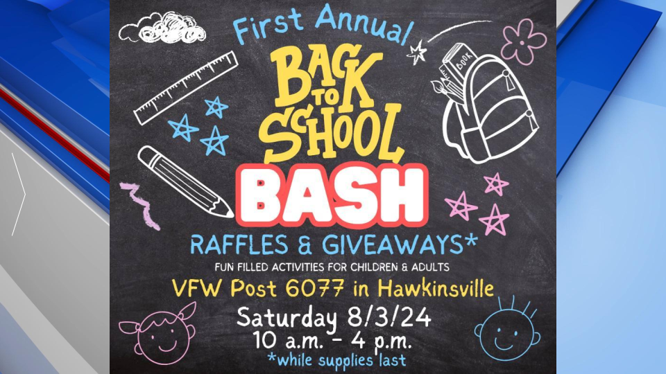 Back To School Bash Hawkinsville Gfx