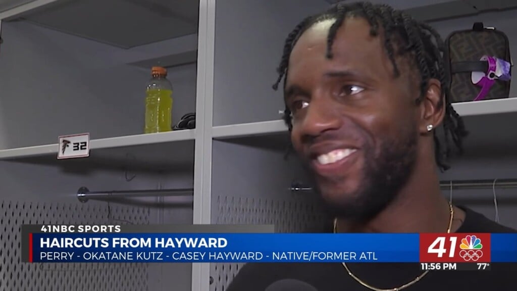 Former Nfl Player And Perry Native Casey Hayward Giving Out Haircuts