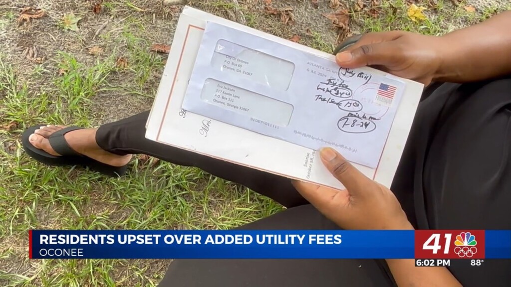 Oconee Residents Upset About Added Fees, Dead Relatives On Utility Bills