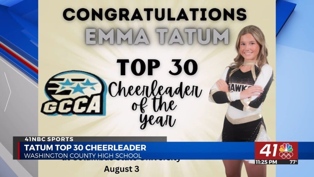 Wchs’ Emma Tatum Makes Top 30 Gcca Cheerleader Of The Year