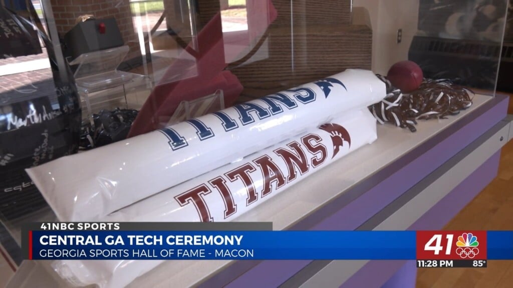 Cgtc Exhibition & Ceremony At Ga Sports Hall Of Fame Introduces Three New Sports Teams