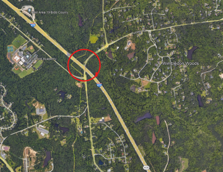 Lane closures announced for I-475 in Macon as Tucker Road bridge 