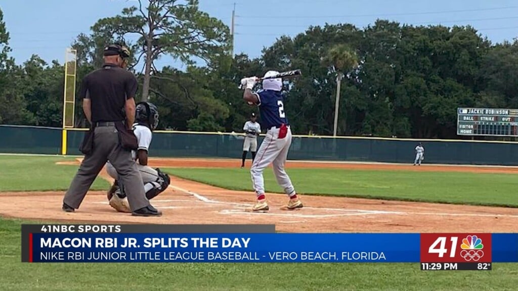 Macon Rbi Junior Little League Baseball Double Header