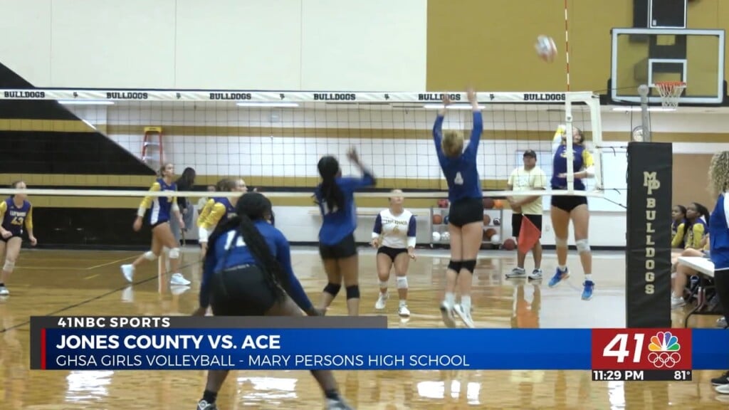 Highlights: Jones County Vs Ace Volleyball