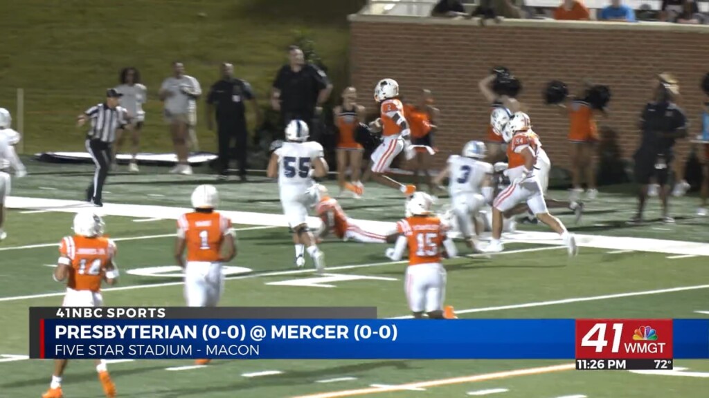 Mercer Bears Wins In Emphatic Fashion Against Presbyterian Blue Hose