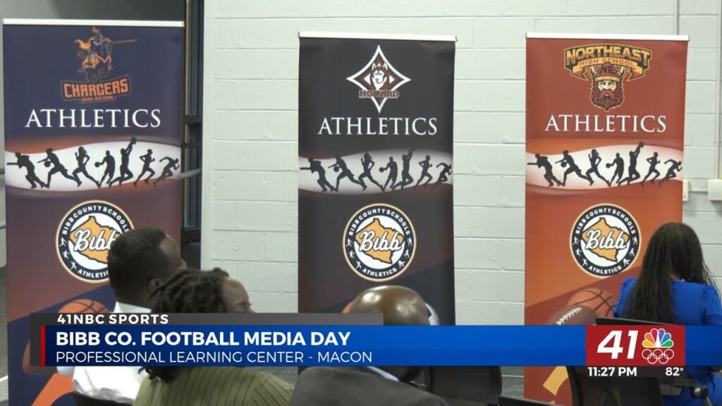 Bibb County Athletics Football Media Day