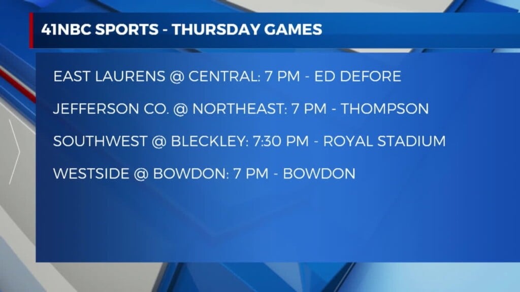 Scheduling Changes To Week Four Of High School Football