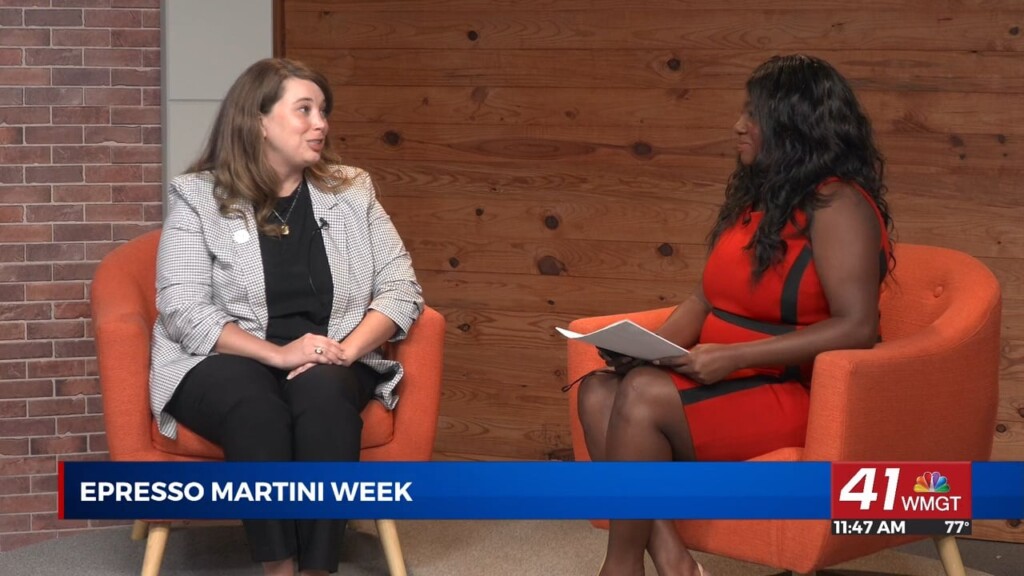 Emily Hopkins From Newtown Macon Discusses Espresso Martini Week
