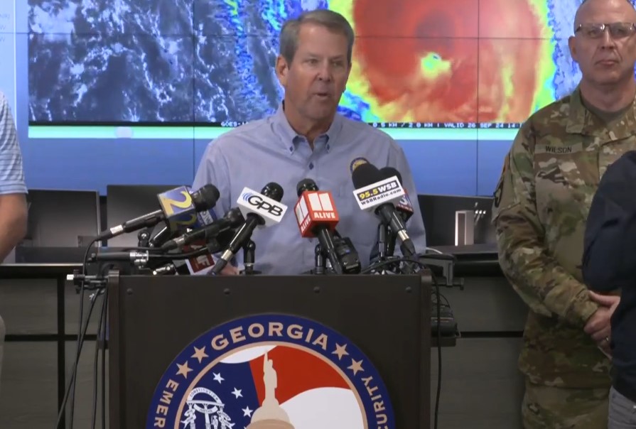 Governor Brian Kemp Hurricane Helene News Conference