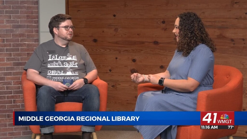 Middle Georgia Regional Library Encouraging Residents To Sign Up For Library Card