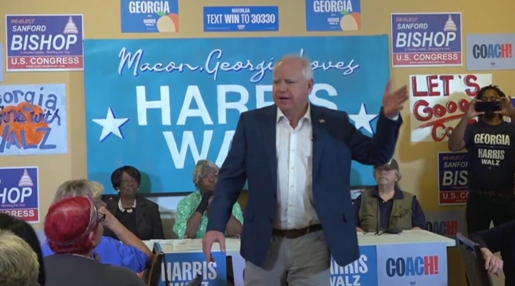 Tim Walz In Macon