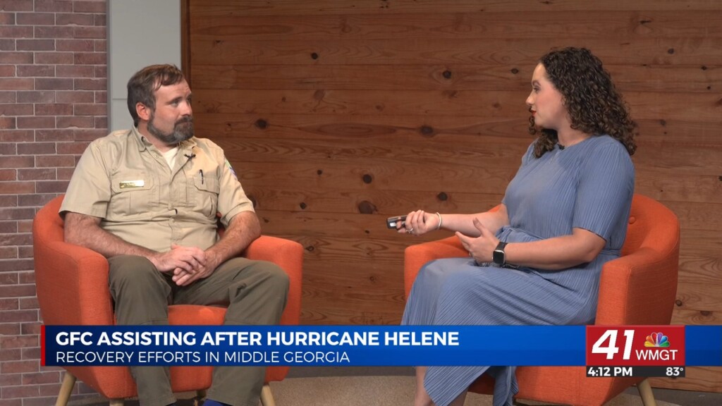 Georgia Forestry Commission Assisting Middle Georgia Residents After Hurricane Helene