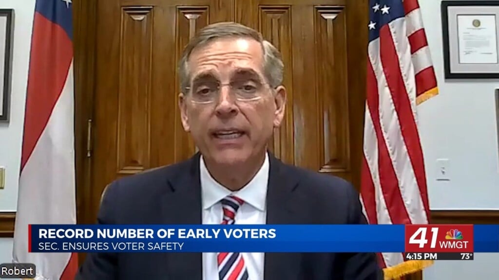 Record Number Of Early Voters In Georgia On First Day