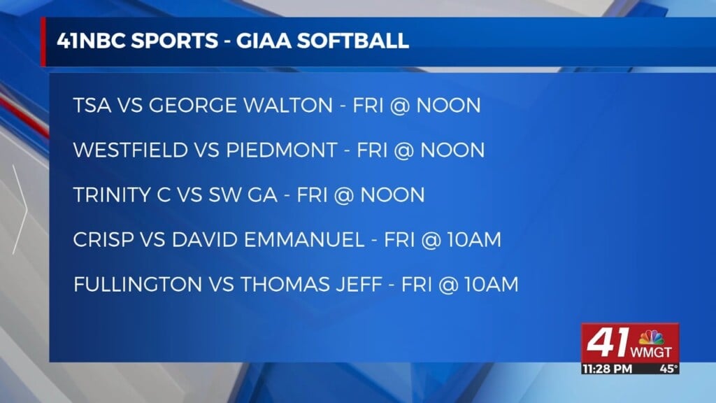 Giaa & Ghsa Highschool Girls Softball Schedule & Scores