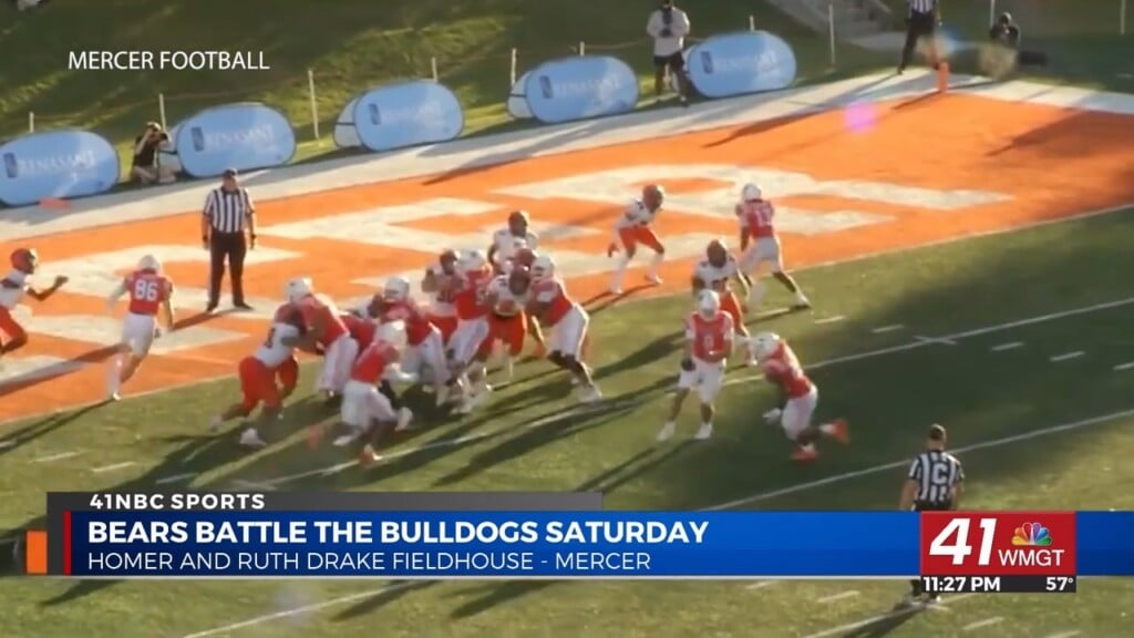 Mercer Bears Heads To Birmingham To Face Off Against Samford Bulldogs Saturday