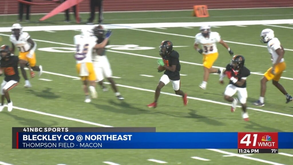 Northeast Hosts Bleckley County For Thursday Night Football Action