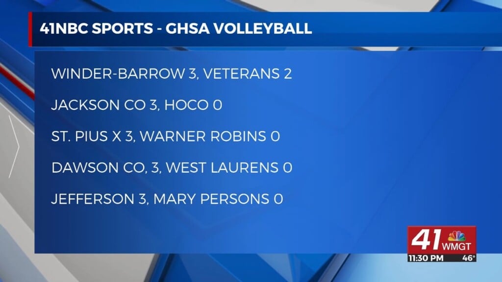 Ghsa Volleyball Scoreboard Scores