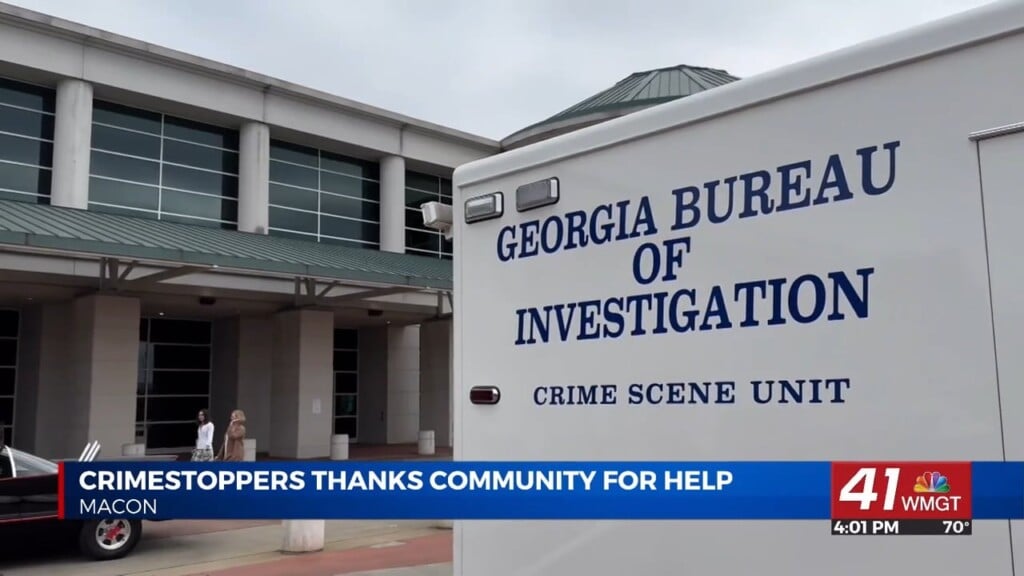 Macon Regional Crimestoppers Thanks Community For Help, Honors Local Law Enforcement At Annual Luncheon