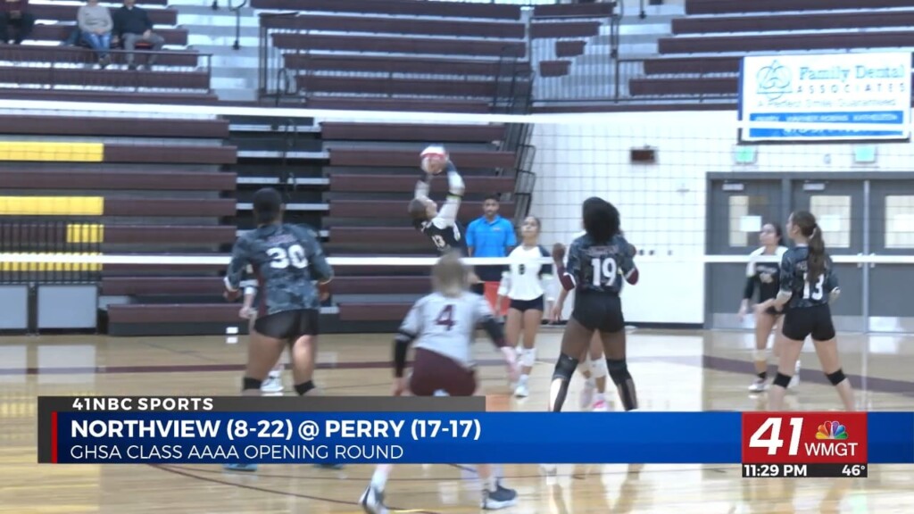 Perry Lady Panthers Takes A Win Over Northview In Their Opening Volleyball Matchup