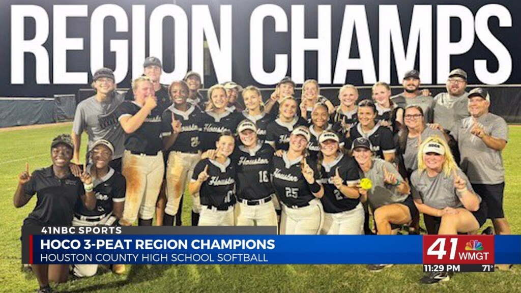 Houston County Lady Bears Softball Team Wins 3rd Straight Region 2 Aaaaa Championship